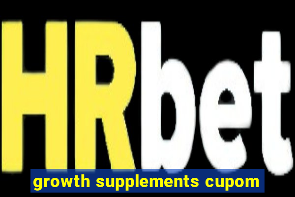 growth supplements cupom